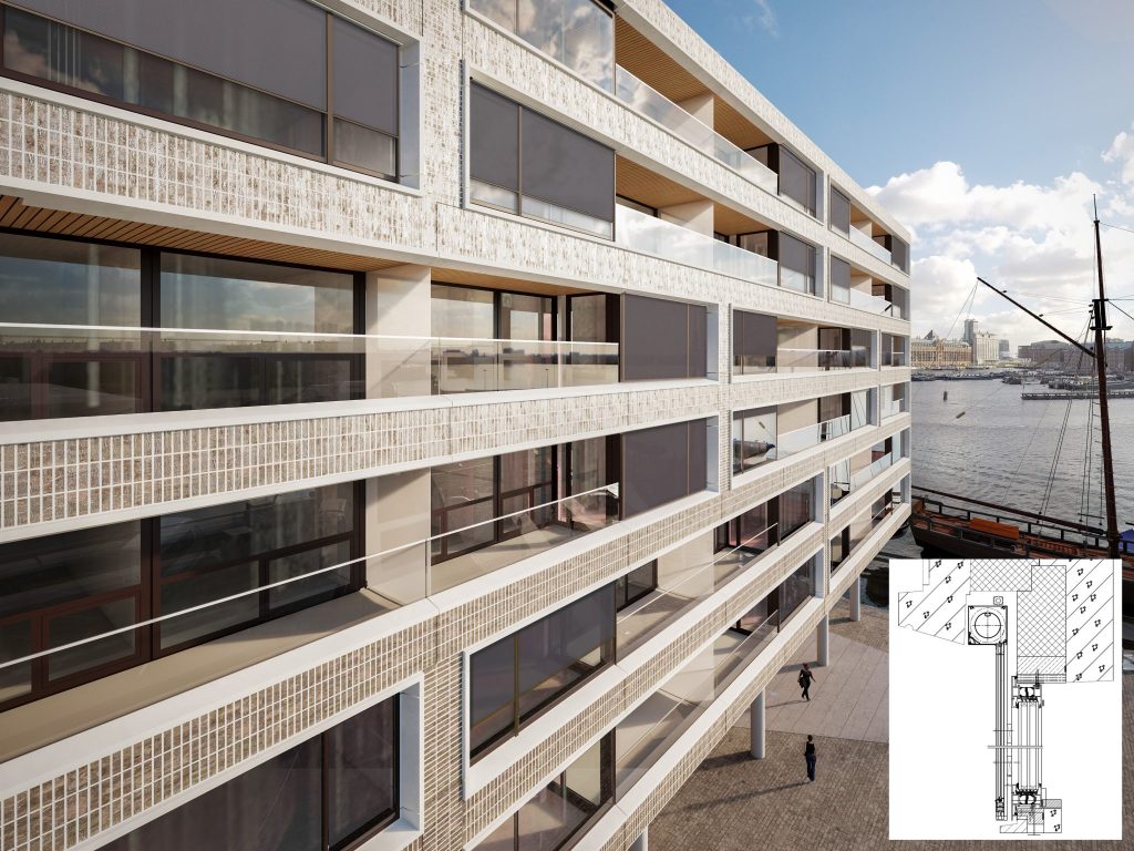 Pontsteiger aan het IJ